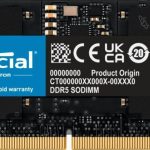 Operatīv atmiņa DDR4 Crucial  NB MEMORY 24GB DDR5-5600/SO CT24G56C46S5 