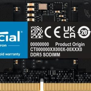 Operatīv atmiņa DDR4 Crucial  NB MEMORY 24GB DDR5-5600/SO CT24G56C46S5 