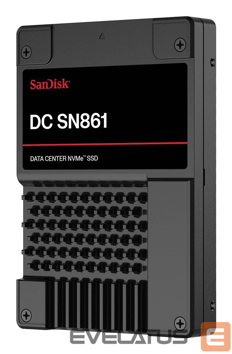 Cietais disks SSD SANDISK BY WESTERN DIGITAL SSD||DC SN861|1920 GB|PCI Express 5.0|NVMe Yes|Write speed 3600 MB/s|Read speed 13700 MB/s|U.2|MTBF 2500000 h|WUS6BA119PSP9X30TS2525