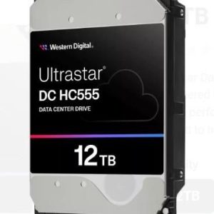 Cietais disks HDD Western Digital  HDD| ULTRASTAR|Ultrastar DC HC555|12TB|512 MB|7200 rpm|3,5"|0B48720 