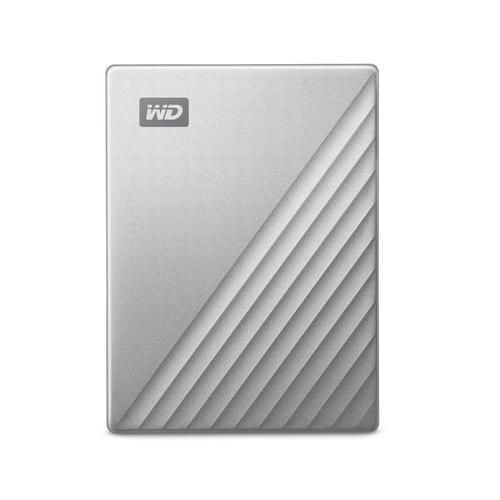 Cietais disks HDD Western Digital External HDD||My Passport Ultra|2TB|USB 3.0|USB-C|Colour Silver|WDBC3C0020BSL-WESN