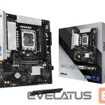 Pamatplate Intel procesorsiem Asrock  Mainboard||LGA 1851 (Socket V1)|RAM DDR5-SDRAM|2xSlots|H810M-XGEN5WIFI 