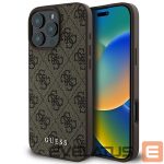 Cits mobilo telefonu aksesuārs Guess  Guess 4G Classic iPhone 16 Pro Max Case - Brown 