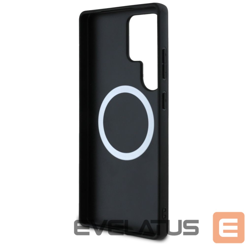 Citas preces BMW BMW Leather Carbon MagSafe Case for Samsung Galaxy S25 Ultra - Black