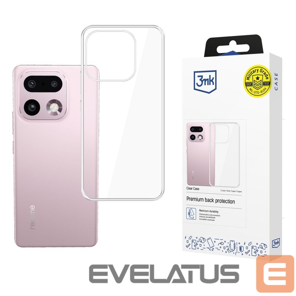 Citas preces 3MK 3mk Clear Case for Realme 16 Pro+ 5G - transparent