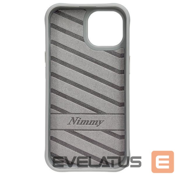 Citas preces Nimmy Nimmy Glasses Cool Cat iPhone 15 Case - Gray