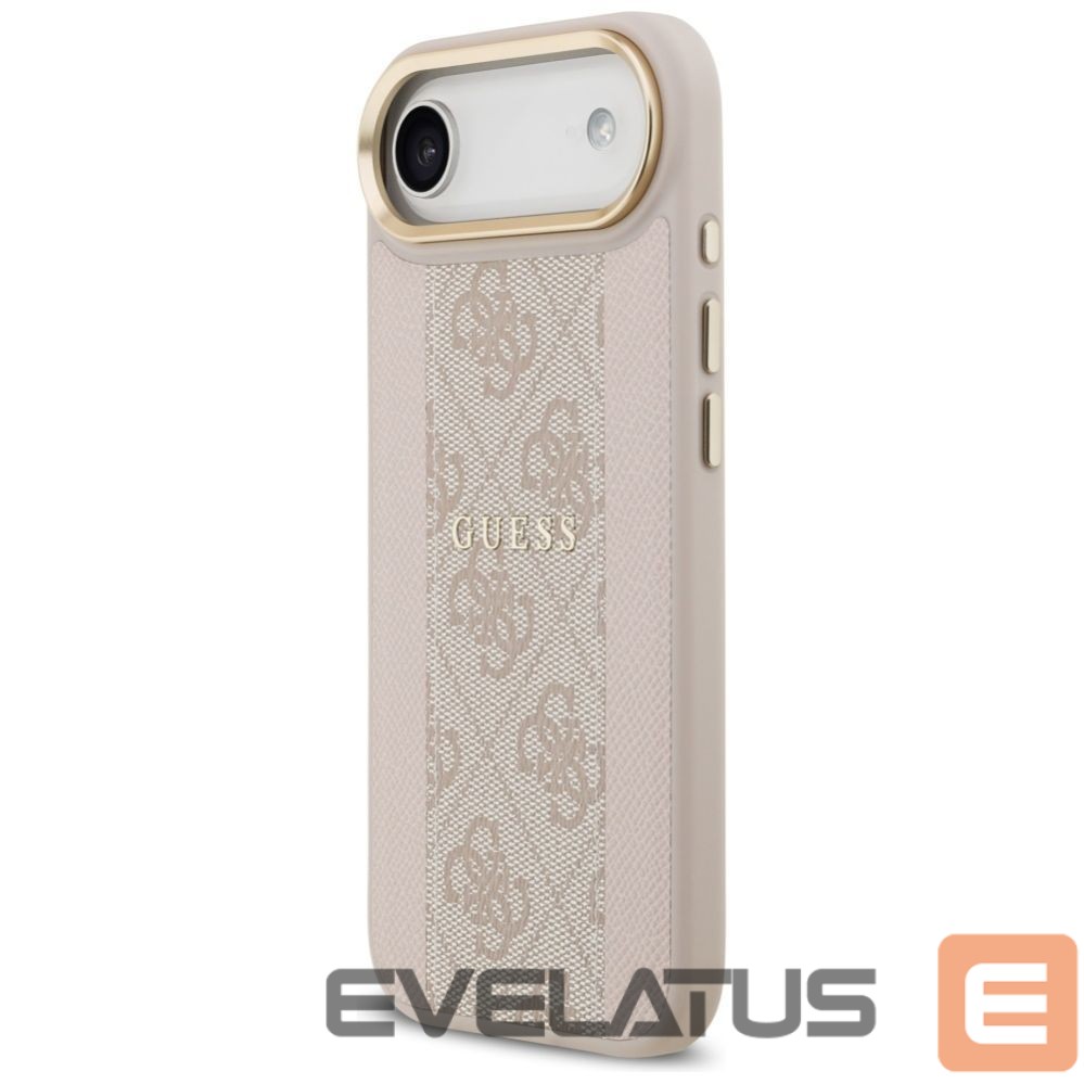 Citas preces Guess Guess 4G Stripe MagSafe Case for iPhone Air - Pink