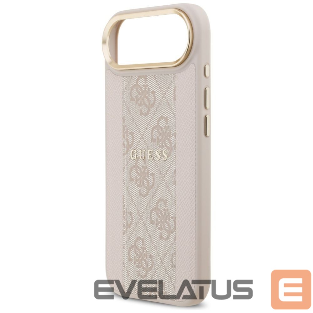 Citas preces Guess Guess 4G Stripe MagSafe Case for iPhone Air - Pink