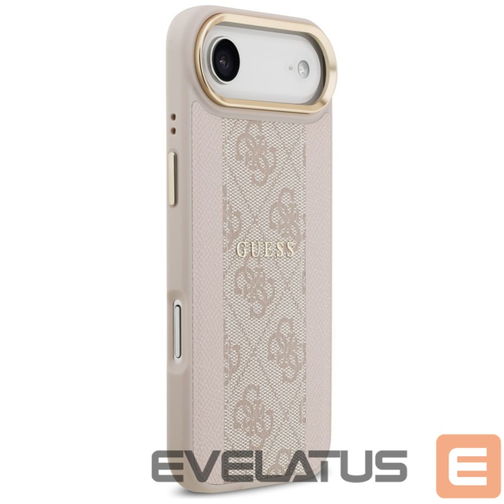 Citas preces Guess Guess 4G Stripe MagSafe Case for iPhone Air - Pink