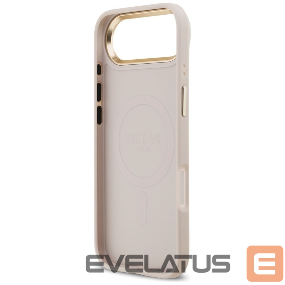 Citas preces Guess Guess 4G Stripe MagSafe Case for iPhone Air - Pink