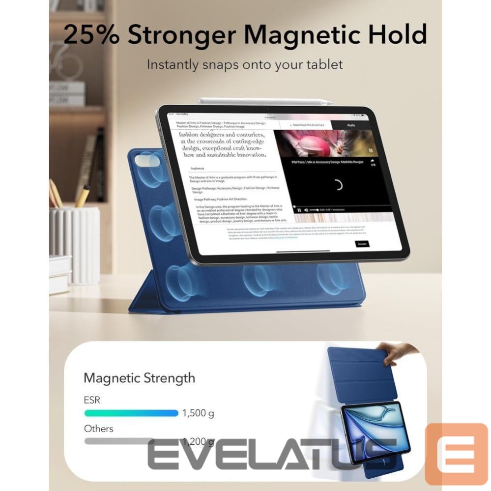Citas preces ESR ESR Rebound Magnetic Case for iPad Air 10.9" (2020/2022) / 11" (2024/2025/2026) - Navy Blue