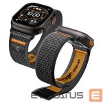Citas preces Spigen  Spigen Athlex Air 2 Strap for Apple Watch (44 / 45 / 46 / 49 mm) - Black and Orange 