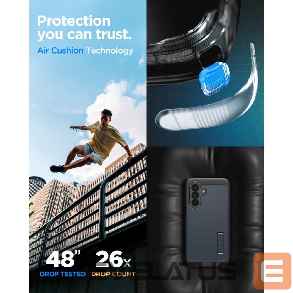 Citas preces Spigen Spigen Tough Armor Case for Samsung Galaxy A57 5G - Navy Blue