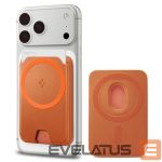 Citas preces Spigen  Spigen Valentinus MagFit+ MagSafe Magnetic Phone Wallet - Orange 