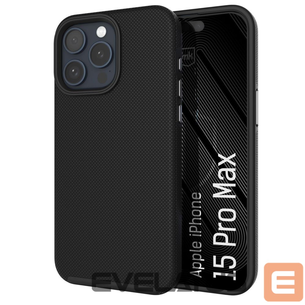 Citas preces 3MK 3mk Fortis MagCase for iPhone 15 Pro Max - Black