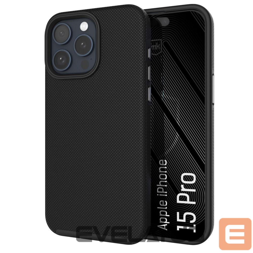 Citas preces 3MK 3mk Fortis MagCase for iPhone 15 Pro - Black