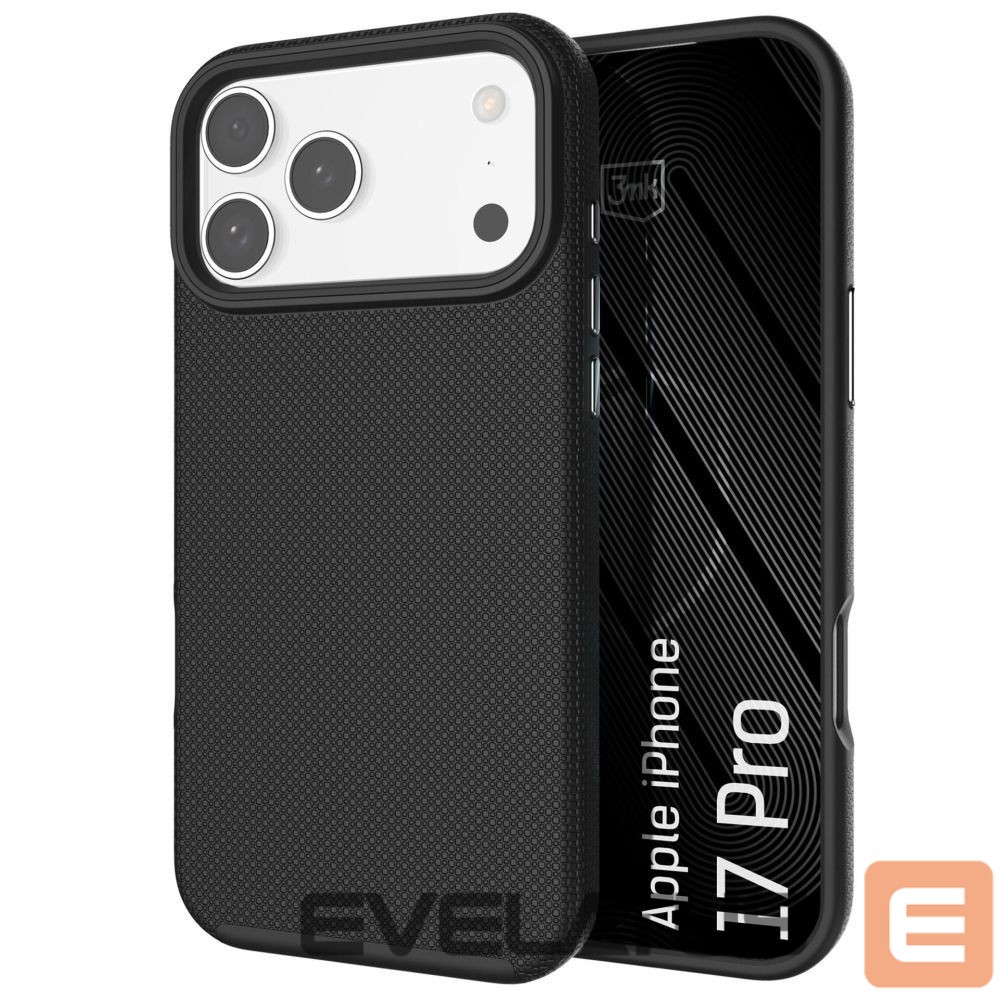 Citas preces 3MK 3mk Fortis MagCase for iPhone 17 Pro - Black