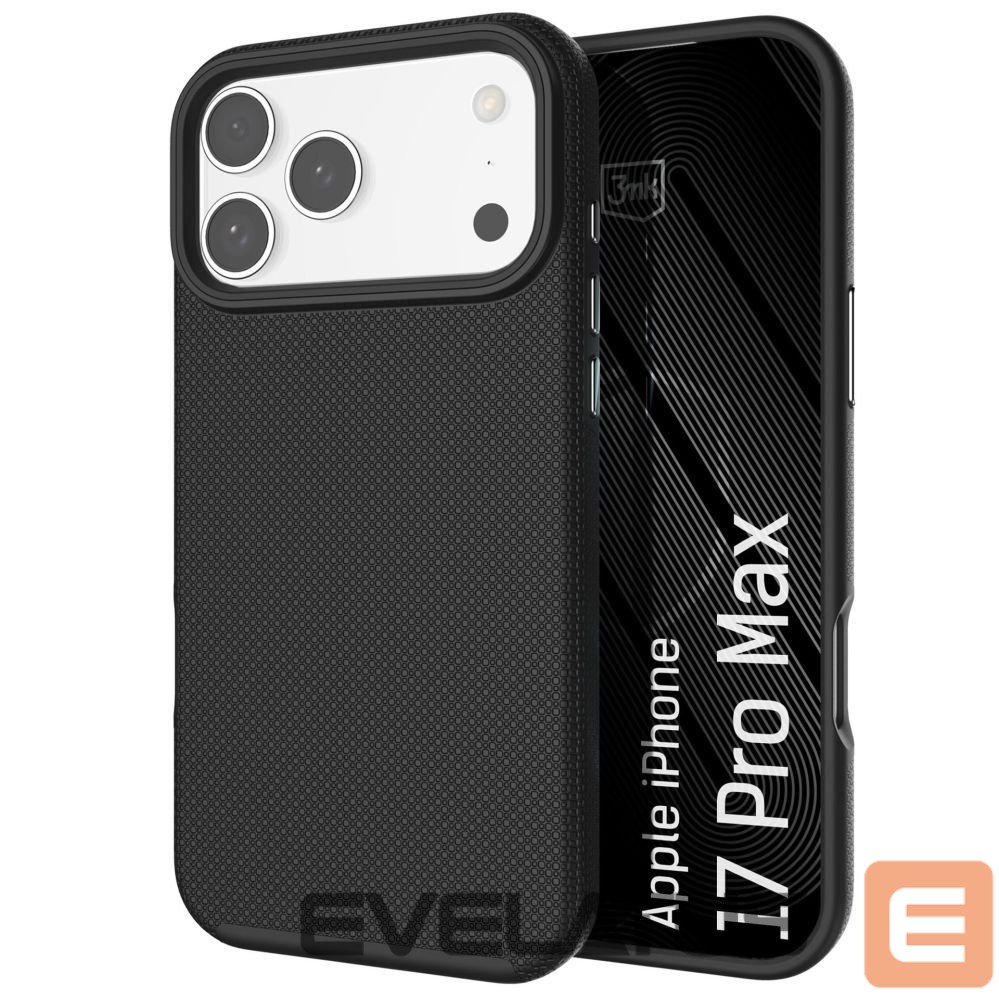 Citas preces 3MK 3mk Fortis MagCase for iPhone 17 Pro Max - Black