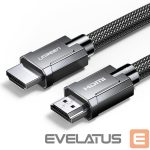 Cable Ugreen  Ugreen cable HDMI 2.1 cable 8K 60 Hz / 4K 120 Hz 3D 48 Gbps HDR VRR QMS ALLM eARC QFT 2 m gray (HD135 70321) 