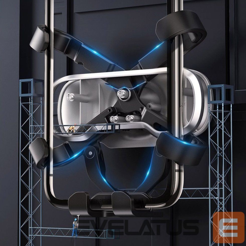 Auto turētājs Ugreen Ugreen gravity car phone holder black (80871)