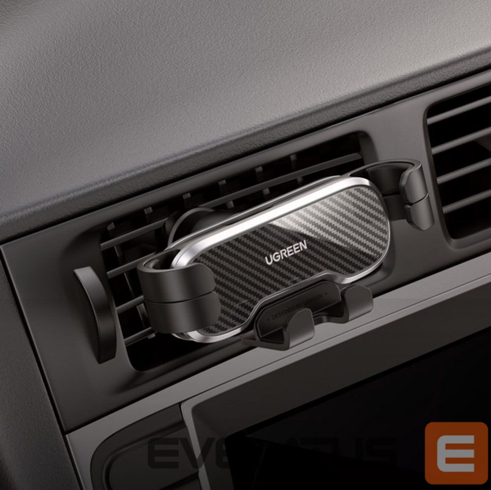 Auto turētājs Ugreen Ugreen gravity car phone holder black (80871)