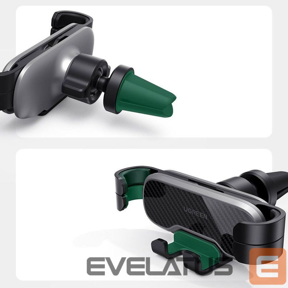Auto turētājs Ugreen Ugreen gravity car phone holder black (80871)
