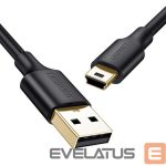 Kabelis Ugreen  Ugreen cable USB - mini USB cable 480 Mbps 3 m black (US132 10386) 