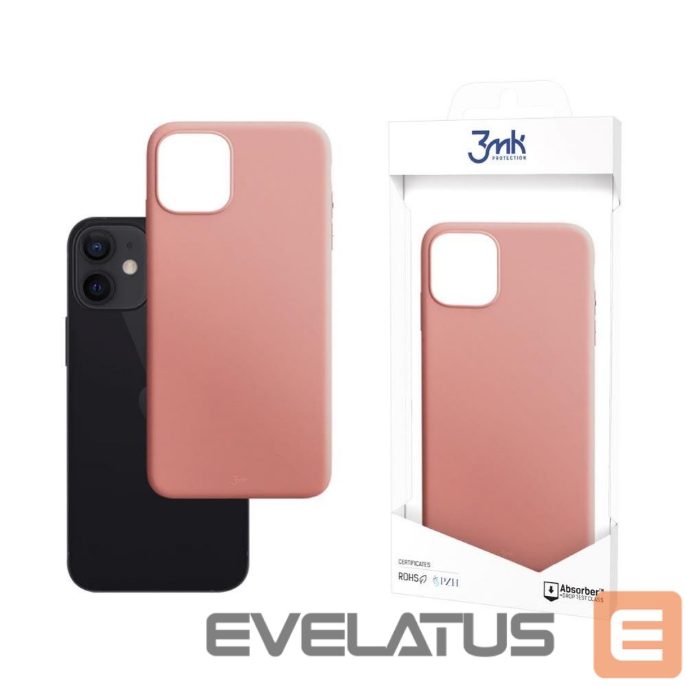 Aizmugurējais vāciņš 3MK Apple iPhone 12 Mini - 3mk Matt Case lychee