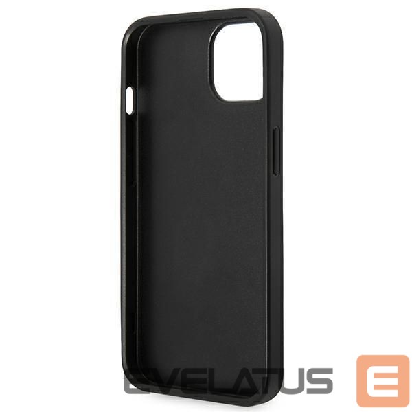 Aizmugurējais vāciņš Karl Lagerfeld Karl Lagerfeld KLHCP14SSAPCHG iPhone 14 6,1" hardcase srebrny/silver Saffiano Choupette Head Patch
