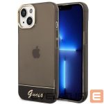 Aizmugurējais vāciņš Guess  Guess GUHCP14SHGCOK iPhone 14 6.1 "black / black hardcase Translucent 