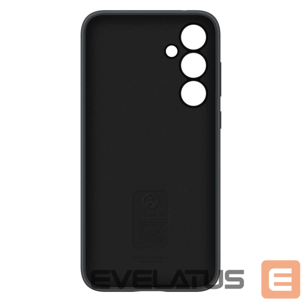 Aizmugurējais vāciņš Samsung Samsung Silicone Case EF-PA356TBEGWW for Samsung Galaxy A35 - black Black