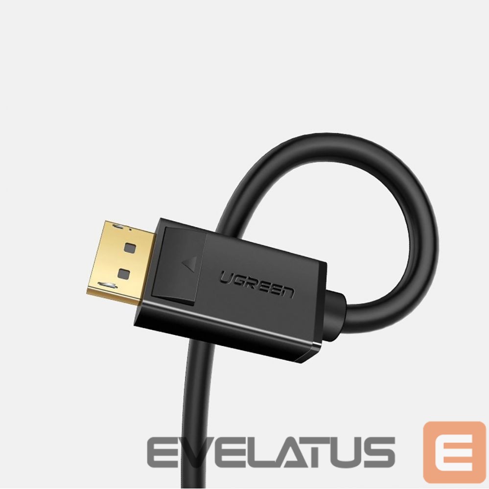 Kabelis Ugreen Ugreen DP102 10213 DisplayPort 1.2 4K / DisplayPort 1.2 4K Cable 5m - Black