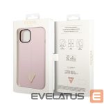 Aizmugurējais vāciņš Guess  Guess Silicone Triangle Case for iPhone 14 6.1" - Purple 