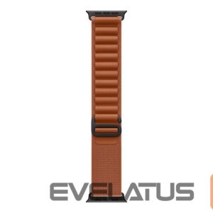 Siksniņa Apple  49mm Terra Cotta Alpine Loop - Small - Black Titanium Finish | 