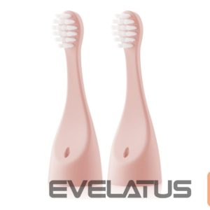 Zobu birste ETA  Sonetic Kids 171090200 |  Replacement brush heads | Heads | For kids | Number of brush heads included 2 | Pink 