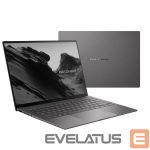 Portatīvais dators Asus  Zenbook S14 UX5406AA-SU272X | Antrim Gray | 14 " | OLED | Touchscreen | 3K | 2880 x 1800 pixels | 120 Hz | Glossy | Intel Core Ultra 9 | 386H | 32 GB | LPDDR5X | Solid-state drive capacity 1000 GB | Intel Graphics | Windows 11 Pro | 802.11be | Bluetooth version 6.0 | Keyboard language US international | Keyboard backlit | Warranty 24 month(s) | Battery warranty 12 month(s) 