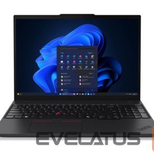 Portatīvais dators Lenovo  ThinkPad T16 Gen 4 16 WUXGA ULT7-258V/32GB/512GB/Intel Arc Graphics 140V/WIN11 Pro/ENG Backlit kbd/LTE Upgradable/FP/3Y Warranty | 