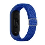 Siksniņa iLike  Mi Band 3/4/5/6 Braided Fabric Strap Blue