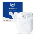 Bezvadu austiņas 3MK  MovePods 6.5 hours Bluetooth 5.3 White