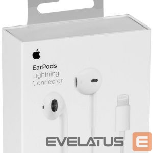 Vadu austiņas Apple  EarPods with Lightning Connector White