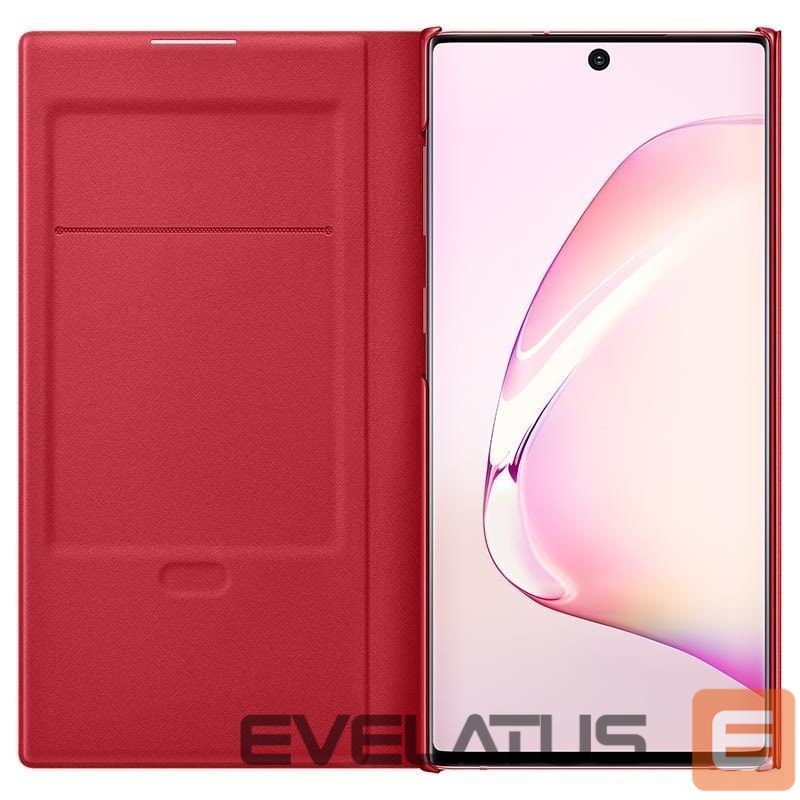 Atveramie maciņi Samsung Galaxy Note 10 LED View Cover Red