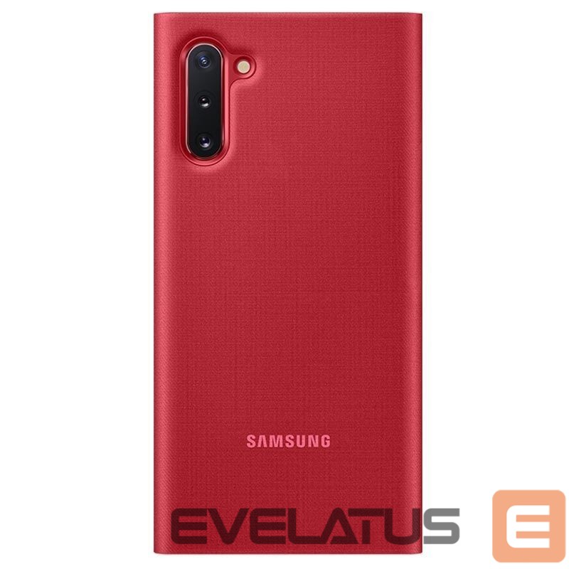 Atveramie maciņi Samsung Galaxy Note 10 LED View Cover Red