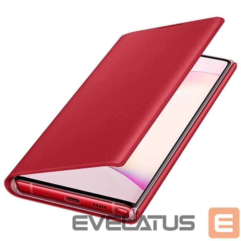 Atveramie maciņi Samsung Galaxy Note 10 LED View Cover Red