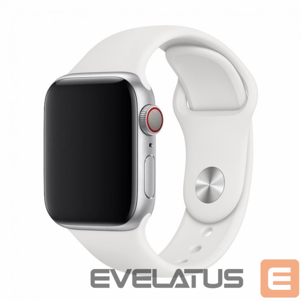 Siksniņa Devia Apple Watch 40mm / 38mm Strap Deluxe Sport White