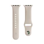 Siksniņa Evelatus  Apple Watch 42/44/45mm Silicone Loop Watch Straps (S/M 110mm) Pink Sand