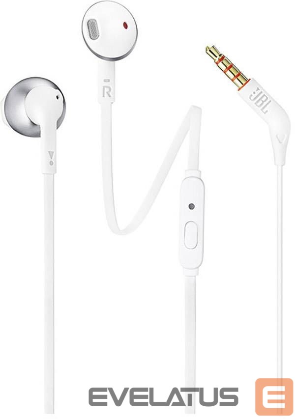 Vadu austiņas JBL Tune 205 White