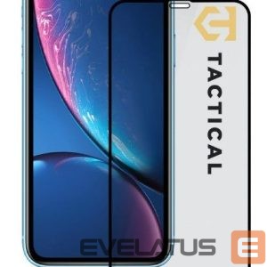 Aizsargstikls Tactical Apple iPhone 11/XR Glass 2.5D Full Glue Black