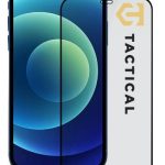 Aizsargstikls Tactical Apple iPhone 12 /12 Pro Glass 2.5D Full Glue Black