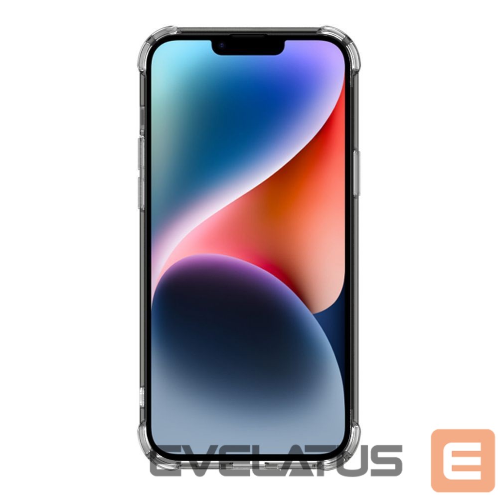 Aizmugurējais vāciņš Evelatus Apple iPhone 15 Shockproof case with Magsafe Transparent