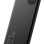 Ārējais akumulators Baseus  Adaman 22.5W Quick Charge Powerbank 10000mAh Black
